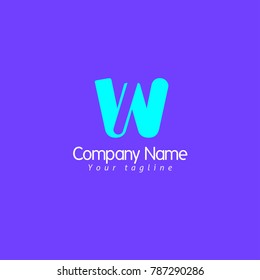 W LETTER LOGO TEMPLATE