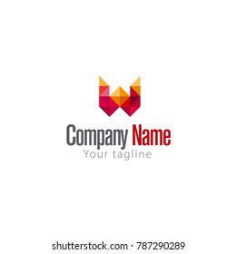 W LETTER LOGO TEMPLATE