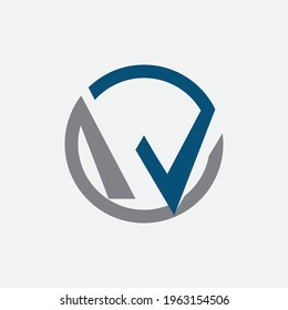 W Letter Logo Template design 