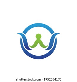 Diseño de ilustración vectorial de plantilla de logotipo de carta W