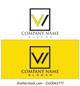Diseño de ilustración vectorial de plantilla de logotipo de carta W