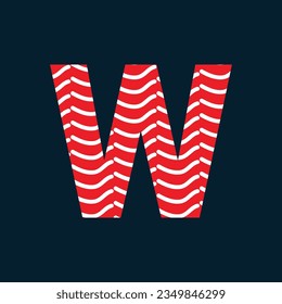 W letter logo or w text logo and w word logo design.