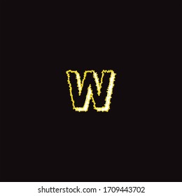 W letter logo vector design