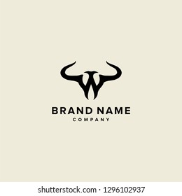 W letter logo vector icon