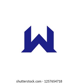 w letter logo vector inspirations