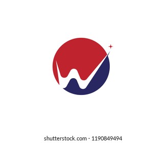 W letter logo vector template