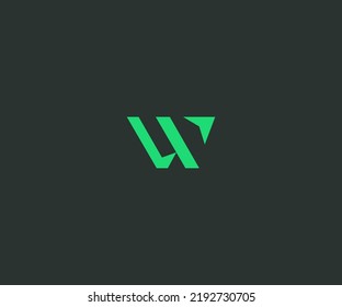 W-Letter-Logo, Vektorvorlage Abstraktes Monogramm-Symbol