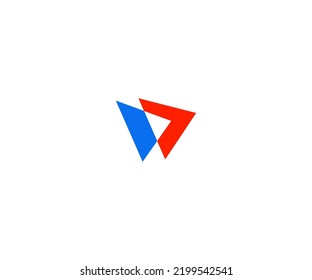 W Letter Logo Vector Template Abstract Monogram Symbol