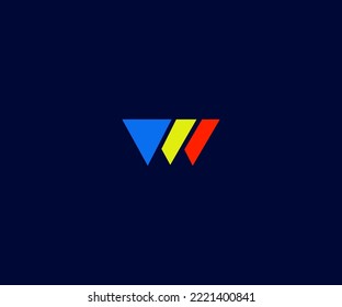 W Letter Logo Vector Template Abstract Monogram Symbol. Usable for Business sport, technology, fashion, digital And future creative logo