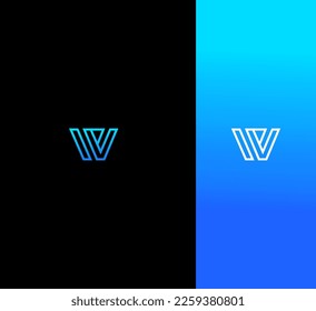 W Letter Logo Vector Template Abstract Monogram Symbol 