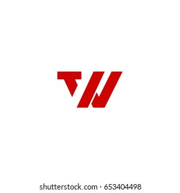 w letter logo. vv letter logo