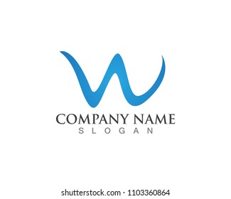 W letter logos