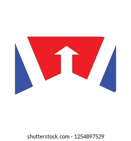 W LETTER VECTOR LOGO