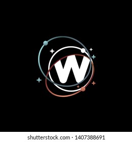 W LETTER VECTOR LOGO APHABET ICON