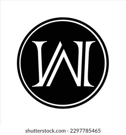 W letter vector logo design symbols icon