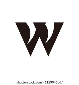w letter vector logo. m letter vector logo