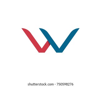 W Letters Logos Stock Vector (Royalty Free) 750598276 | Shutterstock