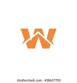 w logo