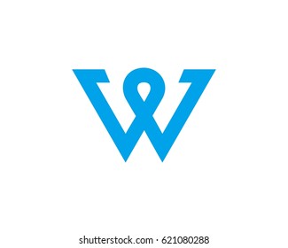W logo