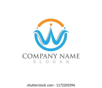 W logo business logo and symbols