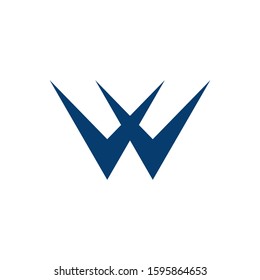 W Logo can be used for company, icon, and others.