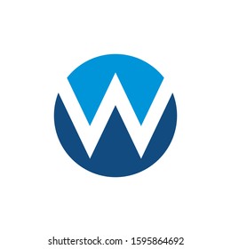 W Logo can be used for company, icon, and others.