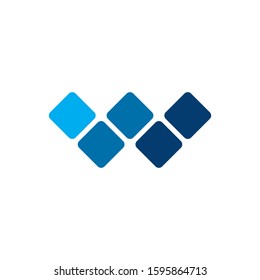 W Logo can be used for company, icon, and others.
