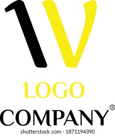 Compañía con logotipo W para negocios y marca