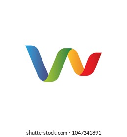 W logo design