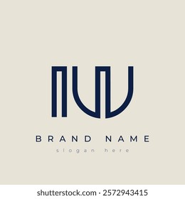 I and W logo design. IW abstract Letters Logo Monogram. This logo design is the process of creating a visual symbol that represents a brand, company, or individual.