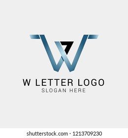 W Logo Design. W Logos. Letter Logo. Logo design vector icon symbol template