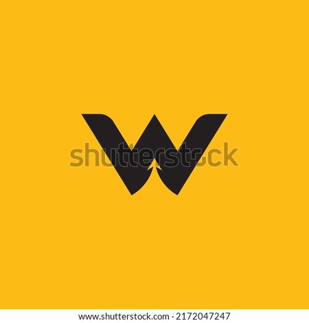 W Logo Design and template. Creative W icon initials based Letters in vector. Zdjęcia stock © 