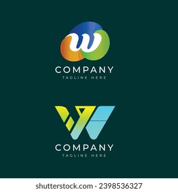 w logo design for website