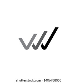 w logo with financial concepts, sharp and trustworthy