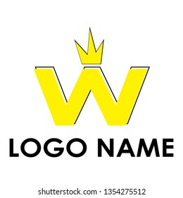 w logo with the king's crown