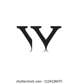 W logo letter design