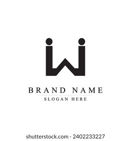 W logo letter design on white background. logo monogram initials letter concept. W icon logo design. elegant and Professional letter icon design on white background. W	
