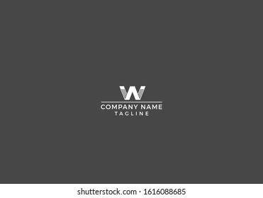 W Logo Letter Icon Abstract Creative Design In Vector file