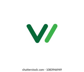 w logo letter template vector icon