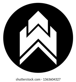 W Logo Letter Vector