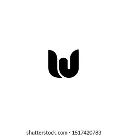 W logo with modern concept vector illustration
