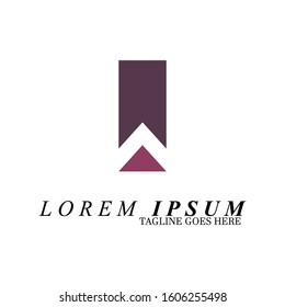 W logo. Modern template design.