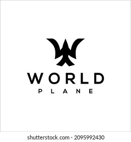 Logo de W y plano privado