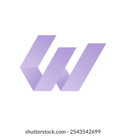 W Logo Simple Limpio y Elegante