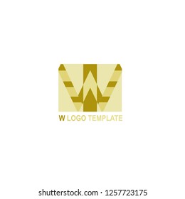 W logo template