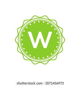 W Logo Template. Letter Emblem W Logo Identity for Restaurant, Royalty, Boutique, Cafe, Hotel, Heraldic, Jewelry, Fashion, Wine