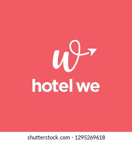 W Logo Traveling Hotel
