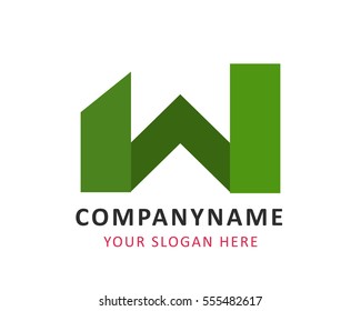W logo vector
