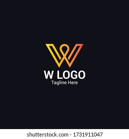 W Logo. If you like this logo you can download.