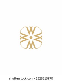 W Or M Letter Logo Icon 001